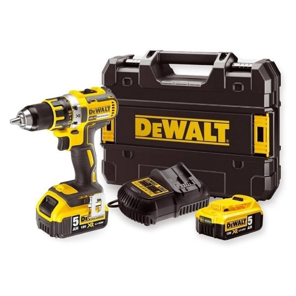 Dewalt DCD791P2-QW 18V 5.0 Ah Kömürsüz Darbesiz Matkap